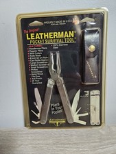The Original Leatherman Pocket Survival Tool New Old Stock 1991 Vintage USA picture