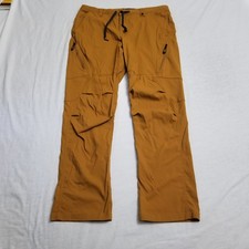 686 Anything Multi Shell Cargo Pants Mens 34x32 Brown Modern Fit Hiking Stretch picture