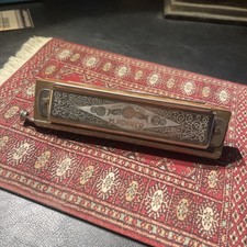 Rare Pre-War Vtg Hohner Super Chromonica 270 Harmonica Key of C - Works Great picture