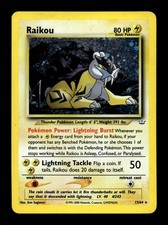 Raikou (13) Neo Revelation #13 (2001) Holo HP Pokemon picture