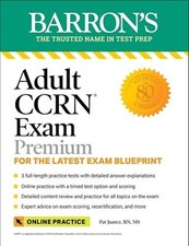 Adult Ccrn Exam Premium paperback usa stock picture