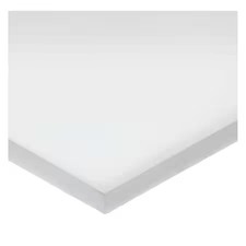 Zoro Select Bulk-Ps-Uhmw-14 White Uhmw Polyethylene Sheet Stock 48