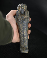 Rare Authentic Ancient Egyptian Antiquities Apep Uraeus Cobra Statue Egyptian BC picture