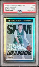 2021-22 Panini NBA Hoops Slam Slam-Holo Luka Doncic PSA 9 #230 picture