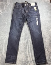 Aeropostale Skinny Jeans Men’s 28x32 Dark Wash Stretch Denim picture