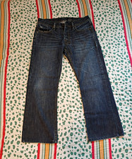 Buffalo David Bitton Men’s Blue Medium Wash Denim Straight Leg Jeans Cotton picture
