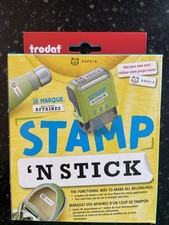 Trodat Stamp 'N Stick Clothes and Personal Belongings DIY Stamper - NEW picture