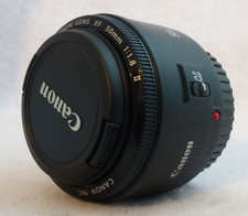 Canon EF 50mm f/1.8 II Auto & Manual Lens TESTED CLEAN OPTICS picture