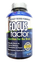FOCUS Factor Dietary Supplement Nutrition for the Brain 180 Tablets EXP 07/2027 picture