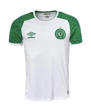 Chapecoense Soccer Jersey - Large  - Umbro - Away - White picture