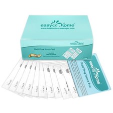 Easy@Home 10 Panel Instant Dip Drug Testing Kits-#EDOAP-3104 -100 (25x4) Pack picture