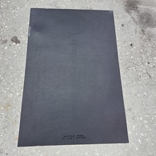 WEARWELL 702.14X2X3BK Corrugated Switchboard Matting, Black, 3 ft. W x 2 ft. picture