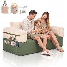 Portable Inflatable Couch for Camping with Built-in Pump,Durable Furniture picture