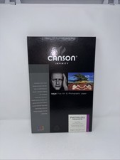 Canson Infinity PHOTOGLOSS Premium RC , 270 G 11 x 17 “ 25 Photo Paper Inkjet picture