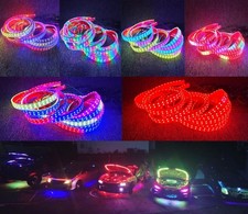 10PCS 1FT 30CM Double Row CHASING Flow Series Bluetooth Strips for 2015-2022 SLR picture
