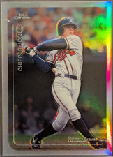 1999 Topps Chrome Chipper Jones Refractor #355 Braves picture