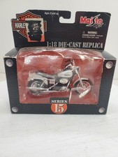MAISTO HARLEY 2002 FXDL DYNA LOW RIDER SERIES 15 FACTORY PACKAGED NEW Box Wear picture