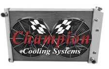 JR Champion 3 Row Radiator 19x28
