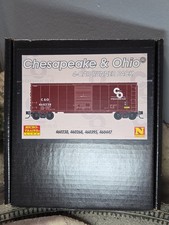 MICRO-TRAINS N CHESAPEAKE & OHIO 4 CAR RUNNER PACK 98300230 RD# 460238 460268... picture