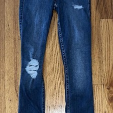 Hollister Co Women's Blue and Navy Jeans picture