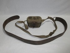 Former Japanese army Original 93 binoculars case and belt WWⅡ military IJA IJN picture