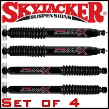 Skyjacker Black MAX Shock Set Fits Jeep Wrangler TJ 97-06 4WD 3.5-4