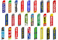 Car Dealership Swooper Feather Flutter Flag Auto Dealership  picture