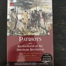 Patriots: Brotherhood of the American Revolution Audio CD Course Joseph J. Ellis picture