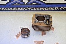 T2-4 Engine Motor Cylinder Jug W Piston 2001 Kawasaki Bayou KLF 220 Atv 01 2x4 picture