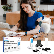 iReliev Premium TENS Unit + EMS Muscle Stimulator Pain Relief &Recovery picture