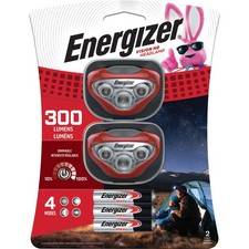 Energizer Vision HD LED Headlamps, Bright 300 Lumens (2 Pack), for Camping, Jogg picture