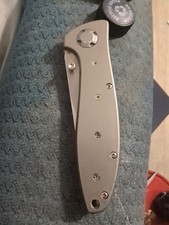 Kershaw 3655 Volt Stainless Steel Silver Plain Blade Folding Knife Linerlock picture
