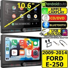 2009-2014 FORD E-250 DVD BT APPLE CARPLAY ANDROID AUTO CAR RADIO STEREO PKG picture