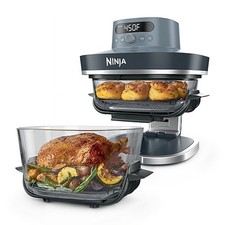 Ninja Crispi Pro 6QT Glass Air Fryer 1800W 6-in-1 Cyberspace or Ash Gray picture