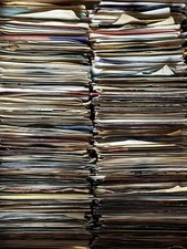 50 COUNTRY RECORDS  - 45rpm 7” Vinyl Singles Jukebox STUFFER 60'S-80'S picture