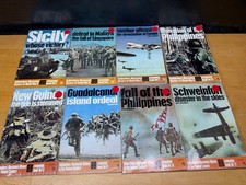 Ballantine's Illustrated History of World War II Series Campaign Book Lot of 8 picture