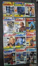 1993 What TV Satellite Magazines x 12 Full Set Vintage Rare Retro Jan-December  picture