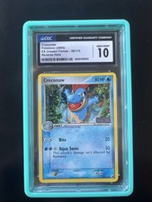 2005 EX Unseen Forces Croconaw 38/115 Reverse Holo Stamped CGC 10 Pop 22 picture