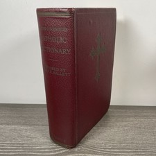 Catholic Dictionary Book | Addis + Arnold Vintage 1951 Virtue | Hardback picture