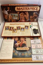 Masterpiece Art Auction Board Game • Vintage 1996 Parker Brothers Complete picture