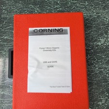Corning Pyrex Micro Organic Chemistry Kit w/ Case for Biological Laboratory picture