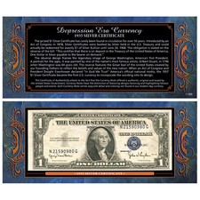 NEW American Coin Treasures Depression Era Currency 11300 picture