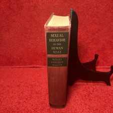 Sexual Behavior in the Human Male Kinsey, Pomeroy, Martin 1948 HC picture
