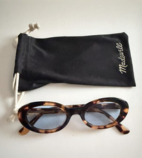 MADEWELL RUSSELL OVAL SUNGLASSES WHISKY TORT 100% UVA/UVB PROTECTION picture