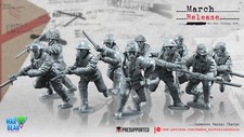 BattleCat Miniatures WW2 Japanese Banzai Charge Infantry Set Bolt Action 28mm 3D picture