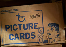 1986 TOPPS Baseball Vending Box 500 ct Factory Sealed Case Original Owner Mint picture