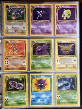 Pokémon Binder Collection Vintage WotC Lot w/ Holo & Rares from 1999-2001 Sets picture