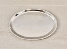 Vintage Fisher Silversmiths Sterling Silver 2205 Oval Tray 113.2g Mid Century picture