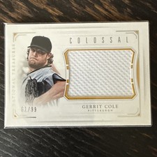 2016 Garrit Cole National Treasures Colossal Patch picture