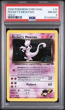 2000 Rocket’s Mewtwo 14/132 Gym Challenge NM Near Mint 💎PSA 8💎 picture